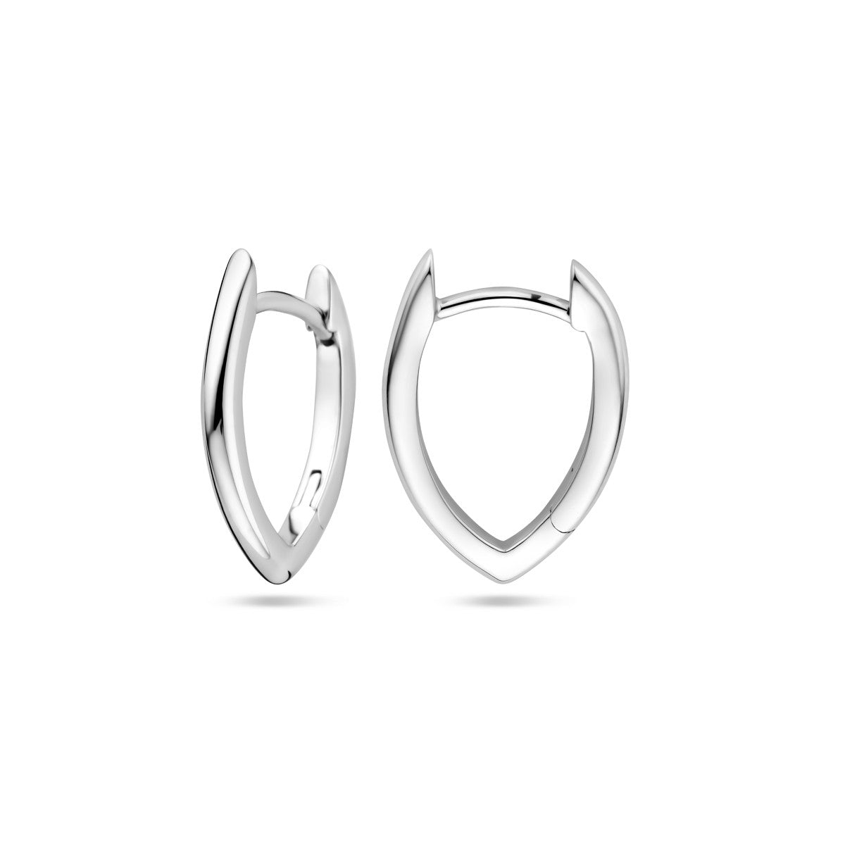 Zilver Gerhodineerd Klapoorringen 2,0 MM 1339760 - PansiteNederland.nl