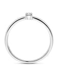 Gerhodineerd Zilver Ring Met Zirkonia 1339762 - PansiteNederland.nl