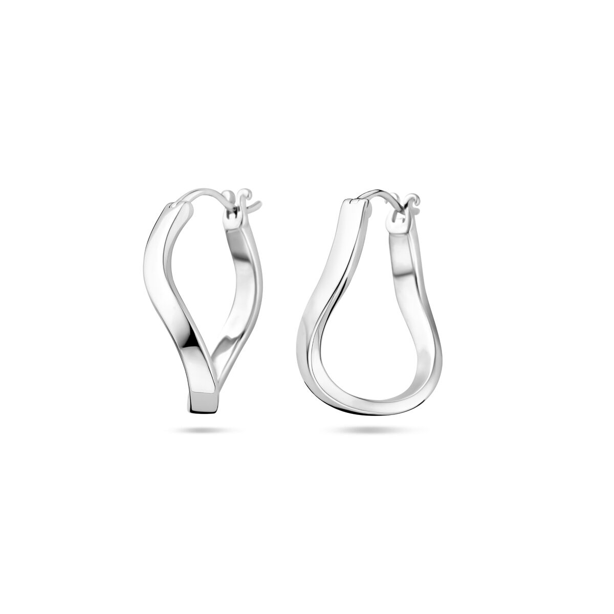 Zilver Gerhodineerd Oorringen 26 Mm 1339785 - PansiteNederland.nl