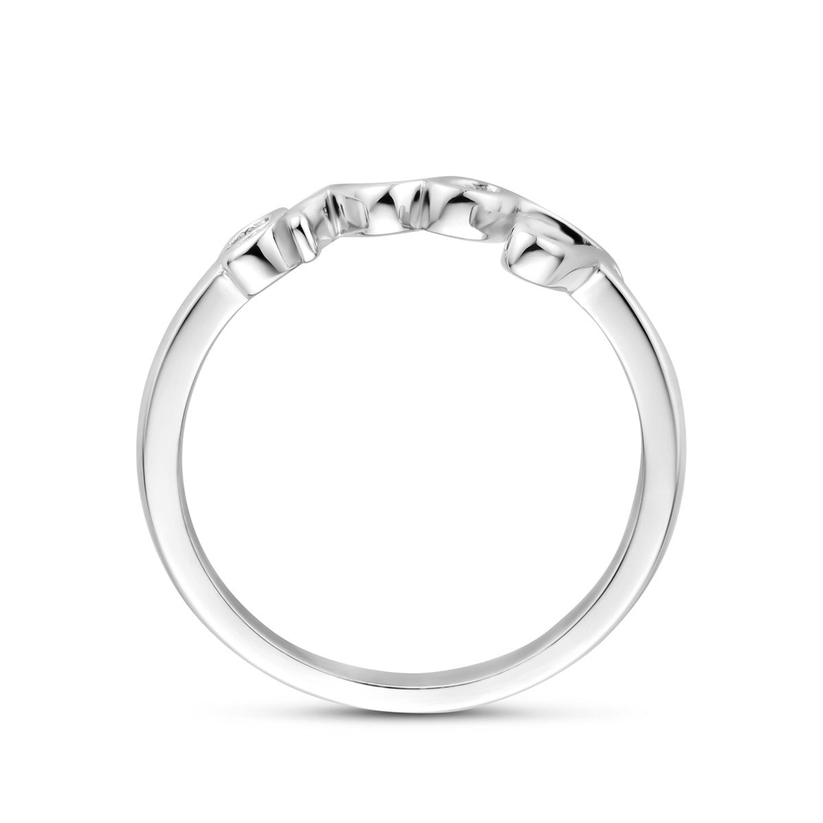 Gerhodineerd Zilver Ring Love 1339790 - PansiteNederland.nl