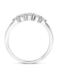 Gerhodineerd Zilver Ring Met Zirkonia 1339812 - PansiteNederland.nl