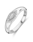 Gerhodineerd Zilver Ring Met Zirkonia 1339821 - PansiteNederland.nl