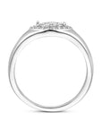 Gerhodineerd Zilver Ring Met Zirkonia 1339821 - PansiteNederland.nl
