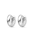Zilver Gerhodineerd Klapoorringen 13,5 Mm 1339832 - PansiteNederland.nl