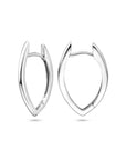 Zilver Gerhodineerd Klapoorringen 2,0 MM 1339839 - PansiteNederland.nl