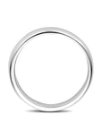 Gerhodineerd Zilver Ring 3,5 Mm 1339943