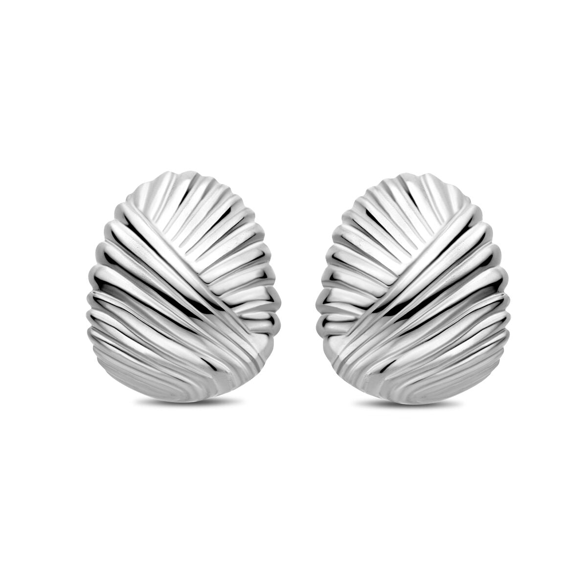Zilver Gerhodineerd Oorknoppen 20 mm 1339981 - PansiteNederland.nl