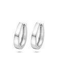 Zilver Gerhodineerd Klapoorringen 18 Mm 1340032 - PansiteNederland.nl
