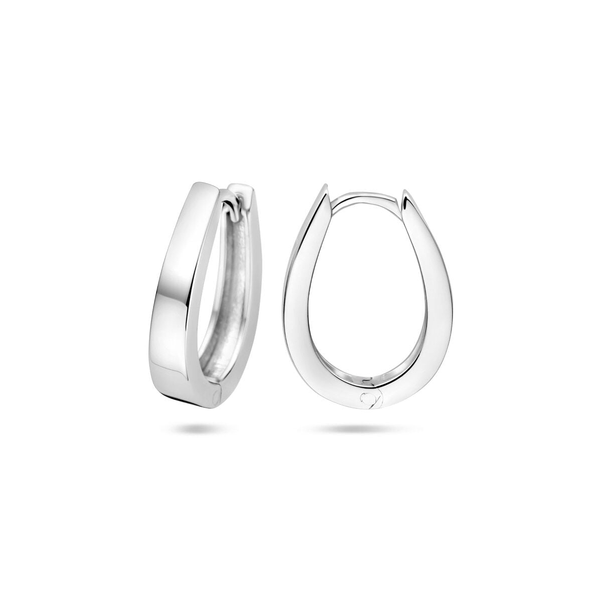 Zilver Gerhodineerd Klapoorringen 18 Mm 1340032 - PansiteNederland.nl