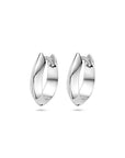 Zilver Gerhodineerd Klapoorringen 16 Mm 1340034 - PansiteNederland.nl