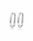 Zilver Gerhodineerd Klapoorringen Buis 2 MM 1340036 - PansiteNederland.nl