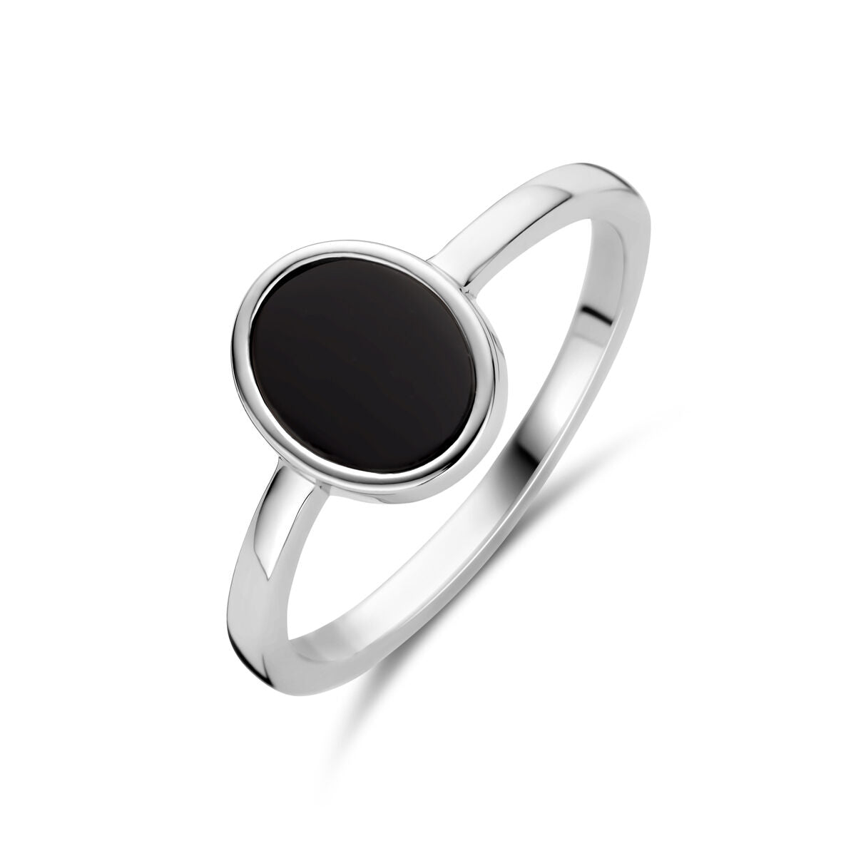 Gerhodineerd Zilver Ring Onyx 1340334 - PansiteNederland.nl