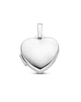 zilver gerhodineerd medaillon hartje 16 mm 1340440 - PansiteNederland.nl