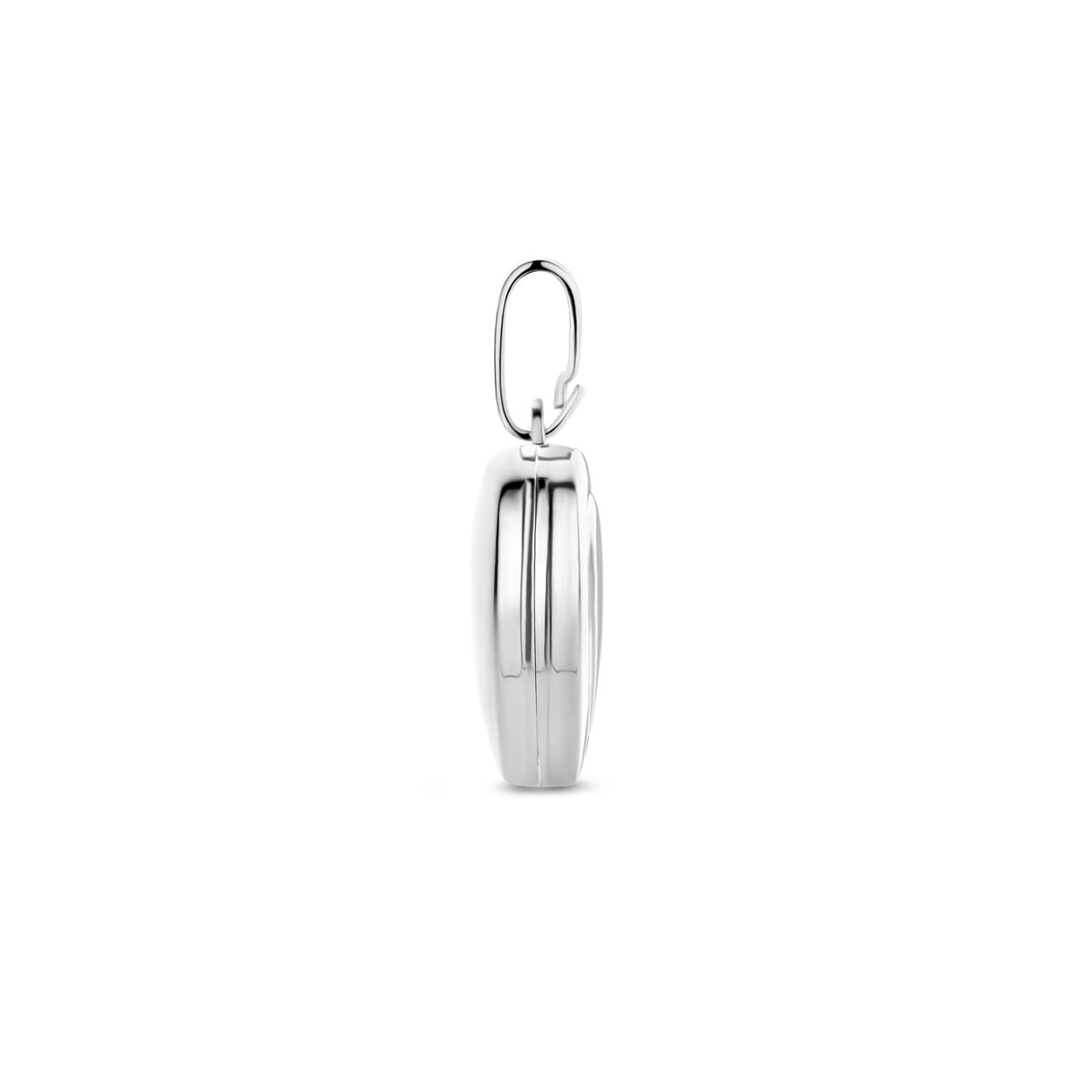 zilver gerhodineerd medaillon hartje 16 mm 1340440 - PansiteNederland.nl