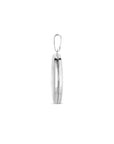 zilver gerhodineerd medaillon ovaal 33 mm 1340442 - PansiteNederland.nl