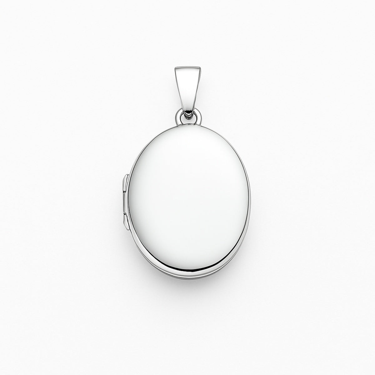 zilver gerhodineerd medaillon ovaal 33 mm 1340442 - PansiteNederland.nl