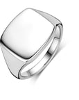 Zilver gerhodineerd Graveerring Zilver Gerhodineerd - 1340506