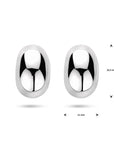 Zilver gerhodineerd stekeroorringen 16,5 mm - 1340684 - PansiteNederland.nl