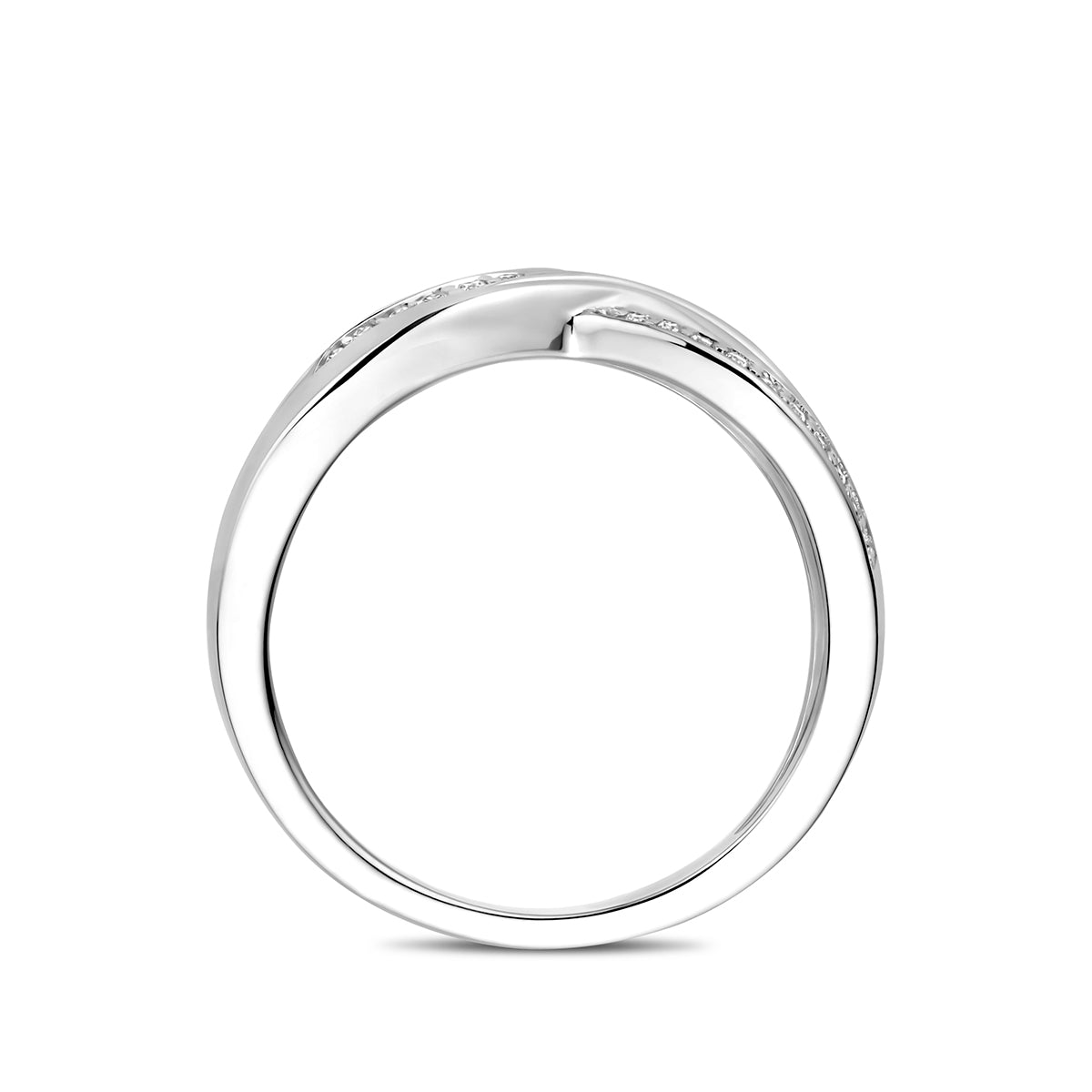 Fantasy Collection Ring zirkonia zilver gerhodineerd - afbeelding 3