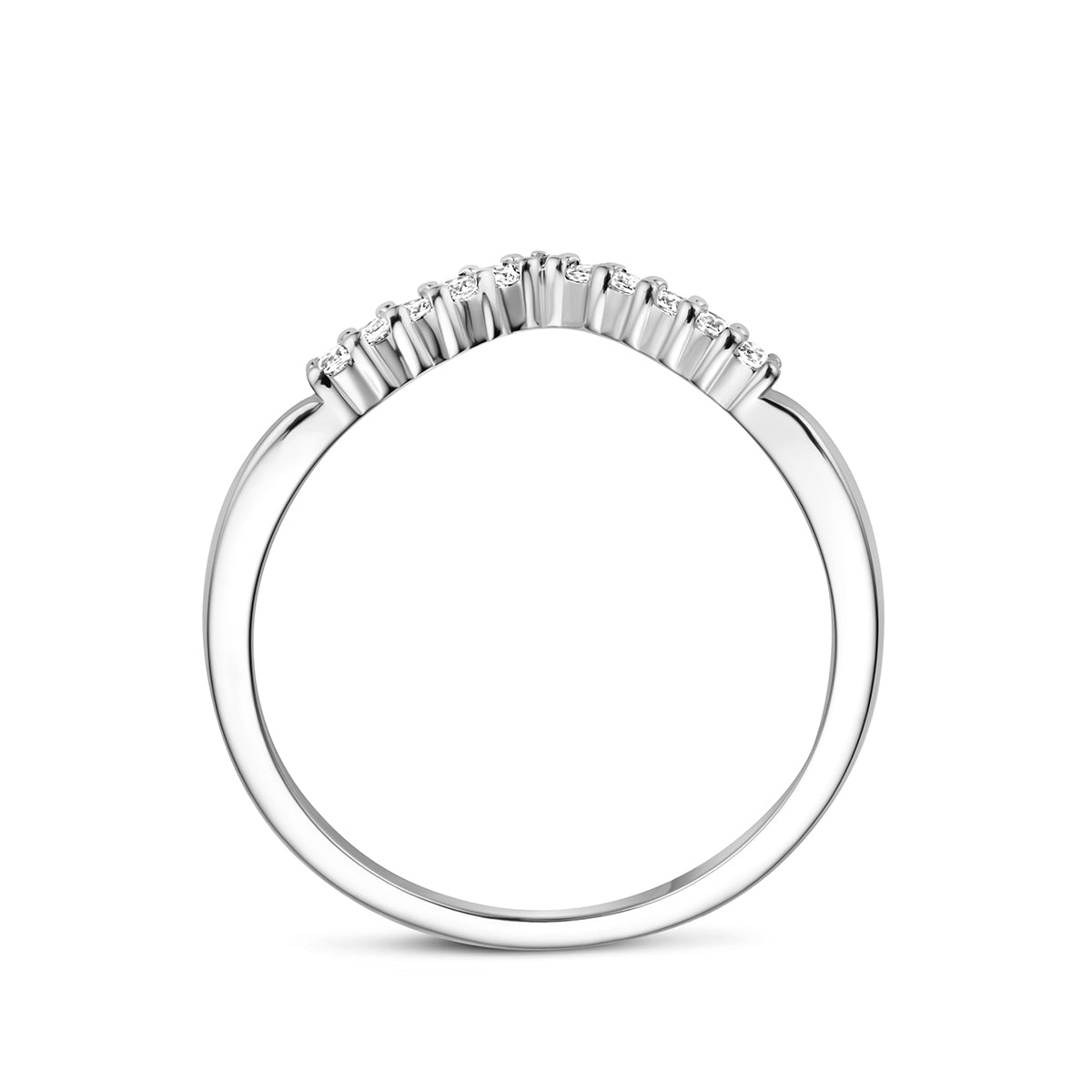 Fantasy Collection Ring zirkonia zilver gerhodineerd - afbeelding 3