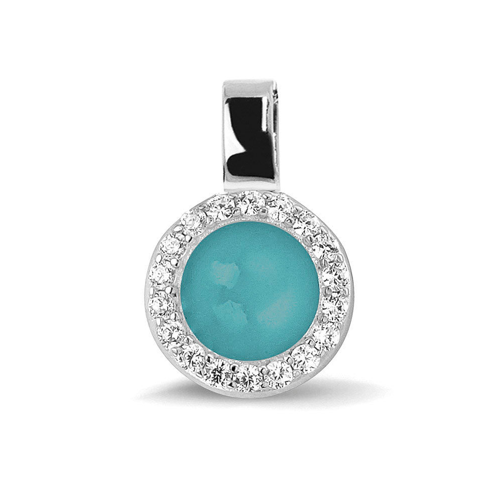 See You Ashanger rond met zirkonia in zilver – 136 – afbeelding 1
