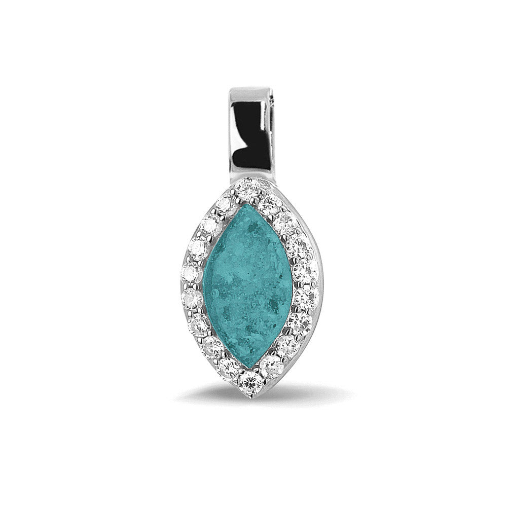 See You Marquise ashanger met steen in zilver – 138 – afbeelding 1