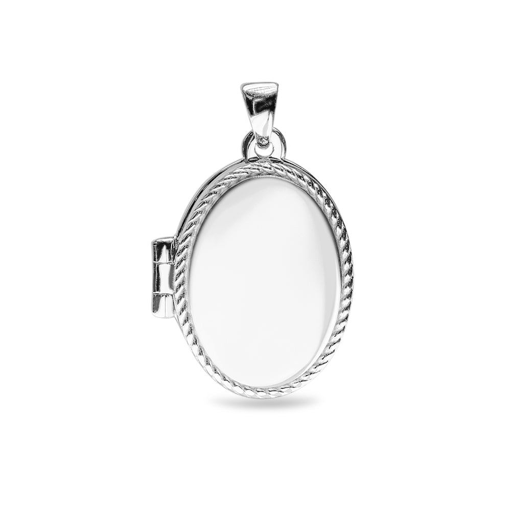 See You Ovaal medaillon voor as in zilver – 148 – afbeelding 1