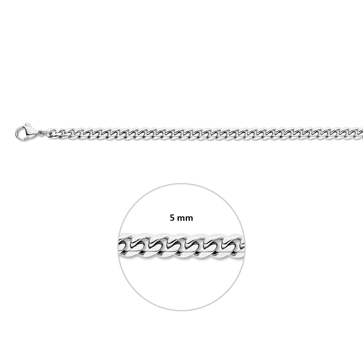 Fantasy Collection Stalen Ketting voor Heren 6506189