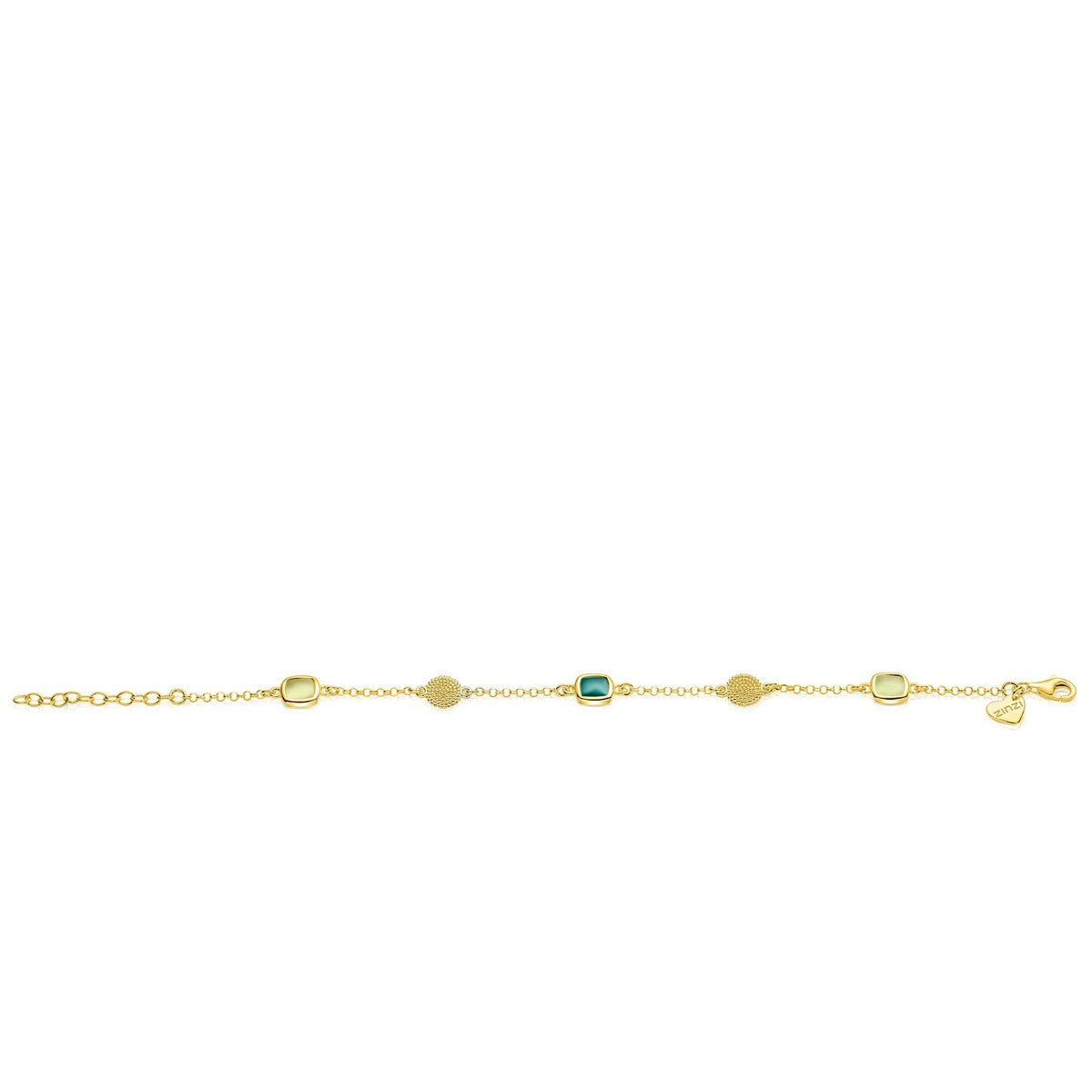 ZINZI Verguld Zilveren Armband ZIA2904