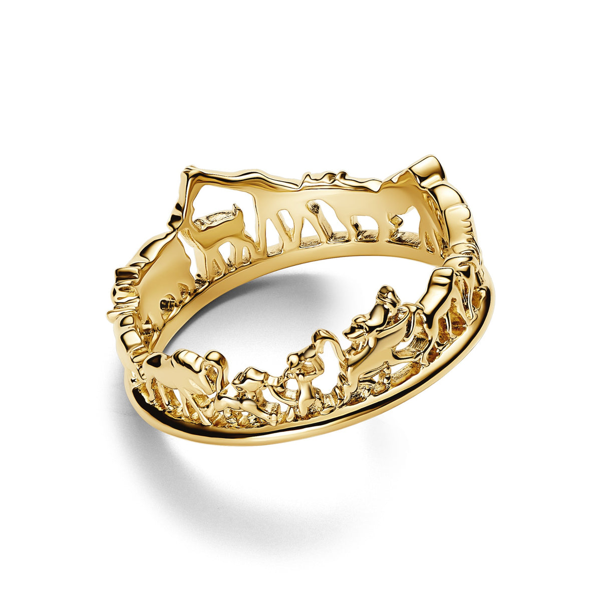 Pandora Disney The Lion King Ring goudverguld 163362C00