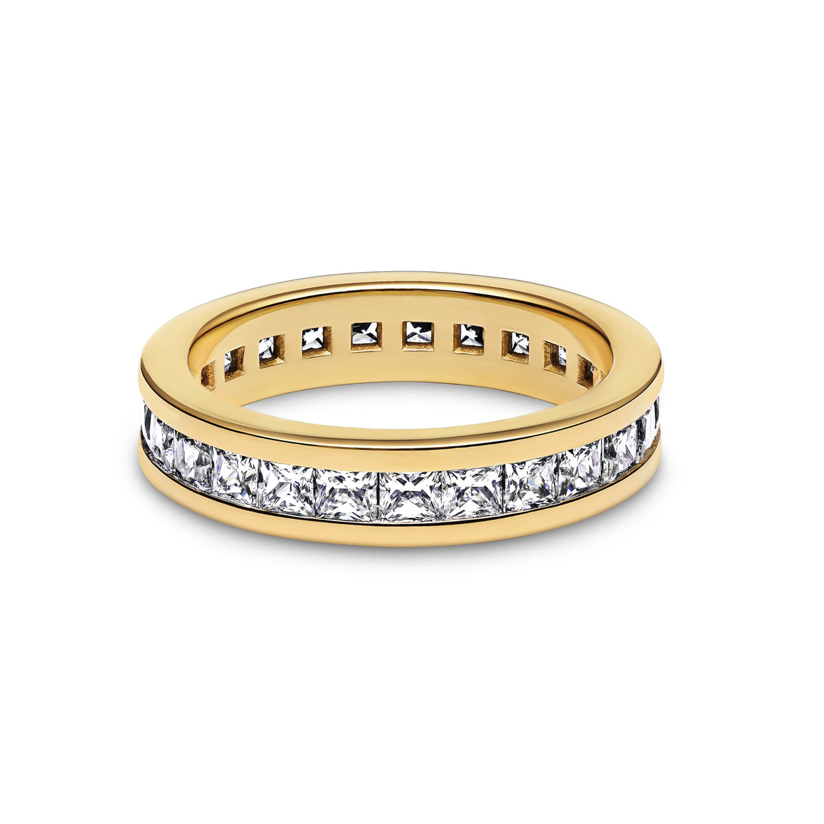 Pandora Eternity Channel Ring goudverguld 163797C01