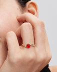 Pandora Ring Disney Belle en het Beest betoverde roos 163984C01