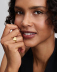 Pandora Ring graveerbaar hart 163988C00