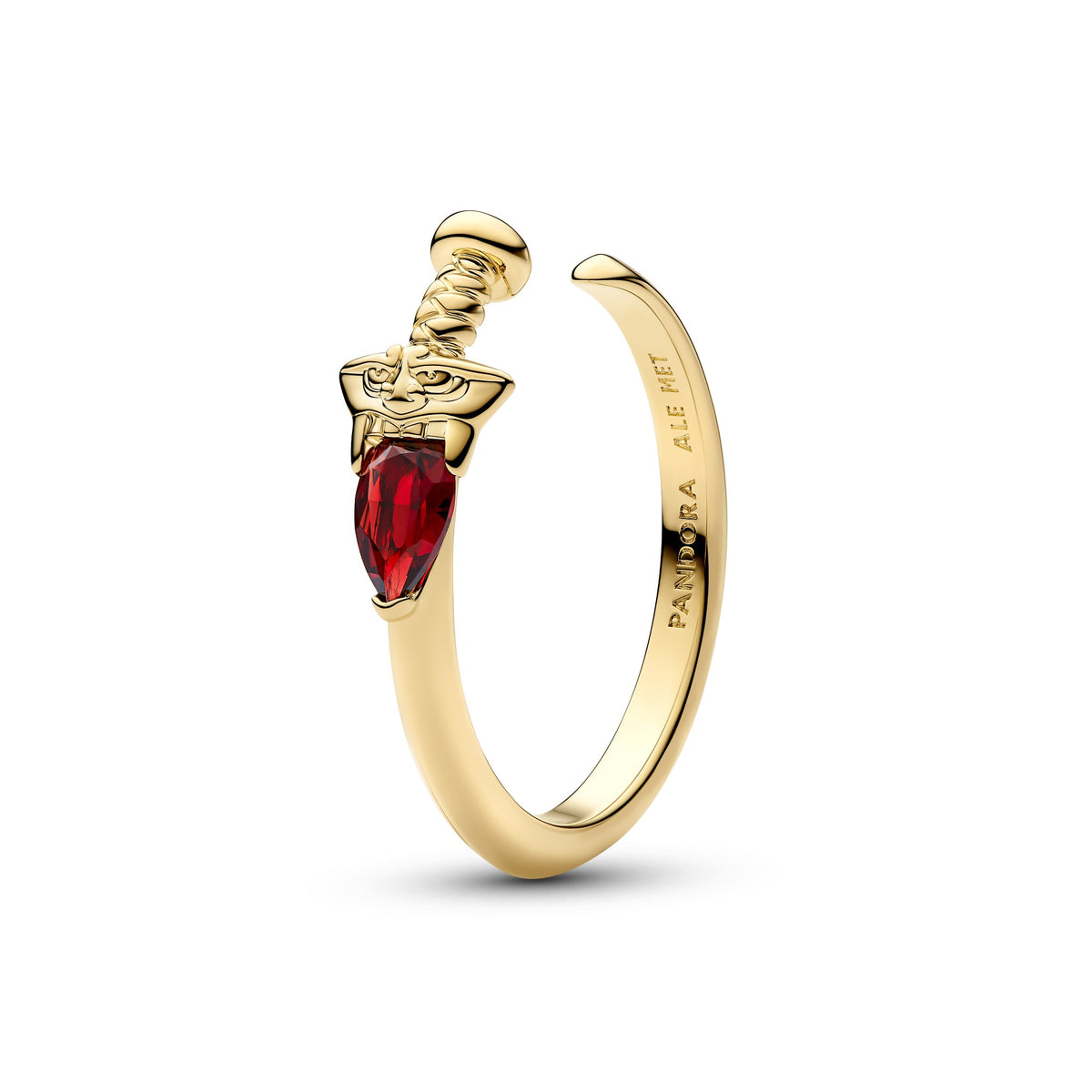 Pandora Disney Mulan Zwaard Open Ring goudverguld