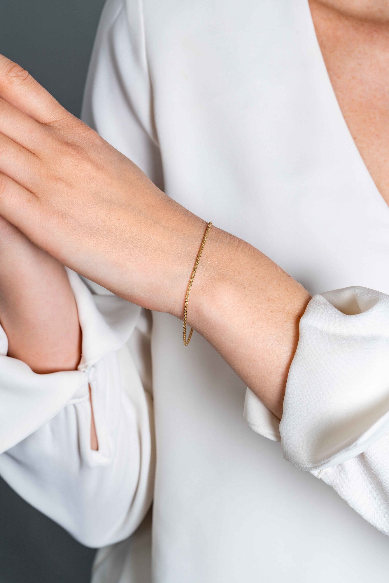 ZINZI 14K Gouden Armband ZGA307 18,5cm