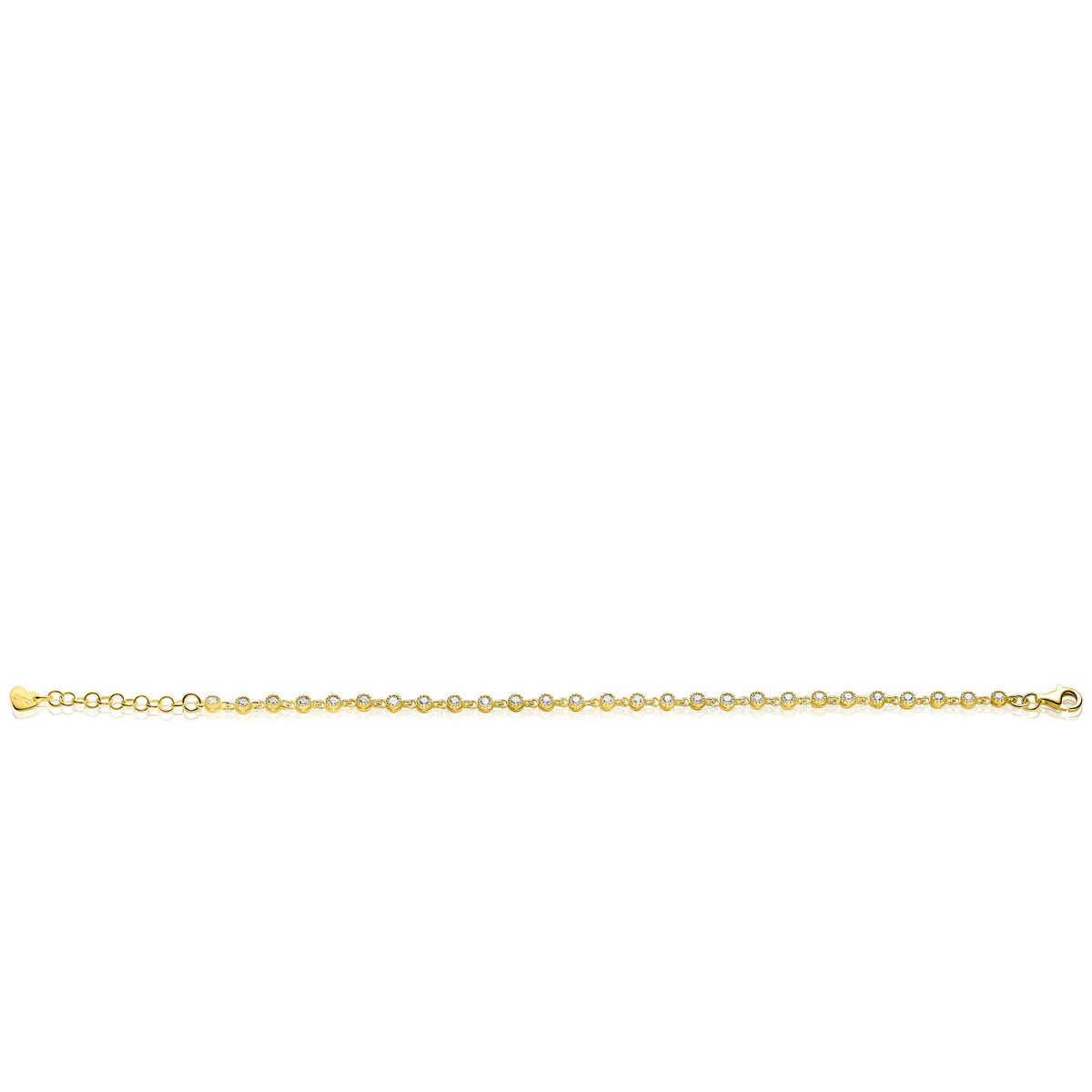 ZINZI Verguld Zilveren Armband ZIA2893Y