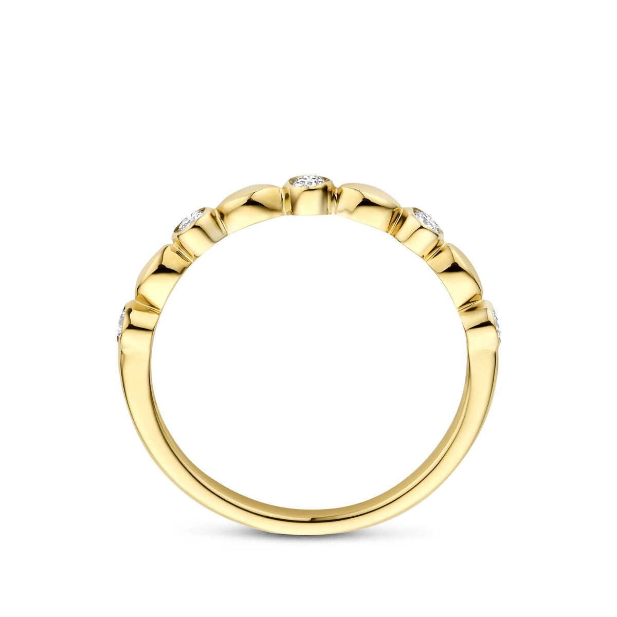 Fantasy Collection 14K Geelgouden Diamanten Ring 4035975