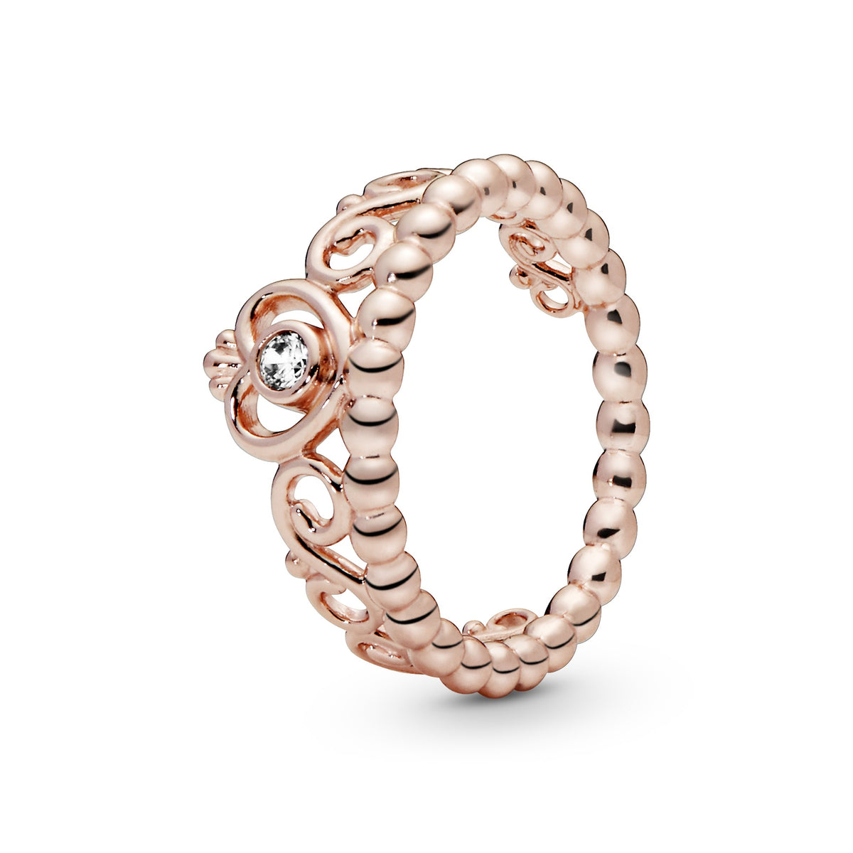 Pandora Princess Tiara Crown Ring roségoudverguld