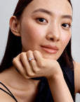 Pandora Dubbele Band Ring Met Hart 183100C01 - PansiteNederland.nl