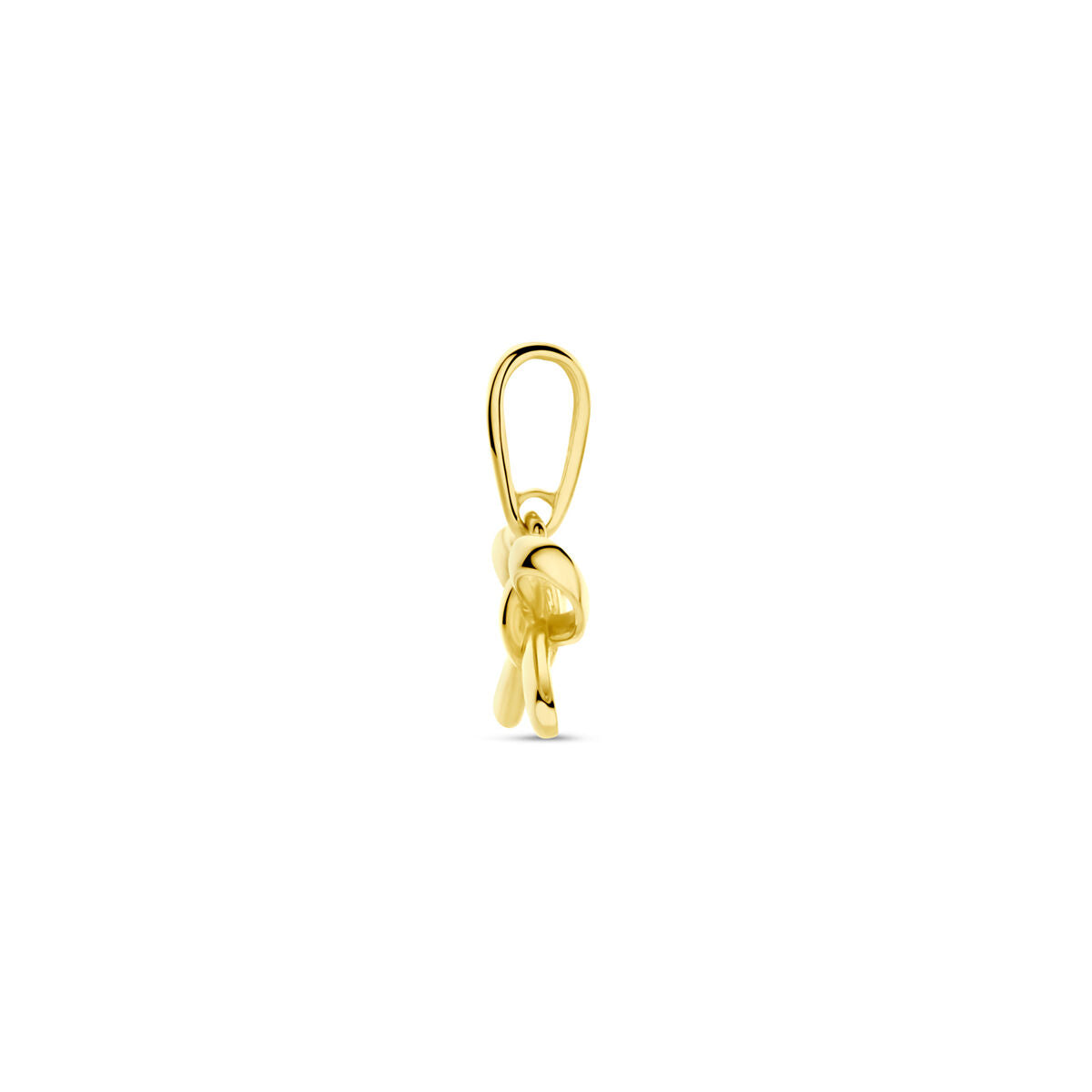 14K geelgouden hanger strik 12 mm - 4034133 - PansiteNederland.nl