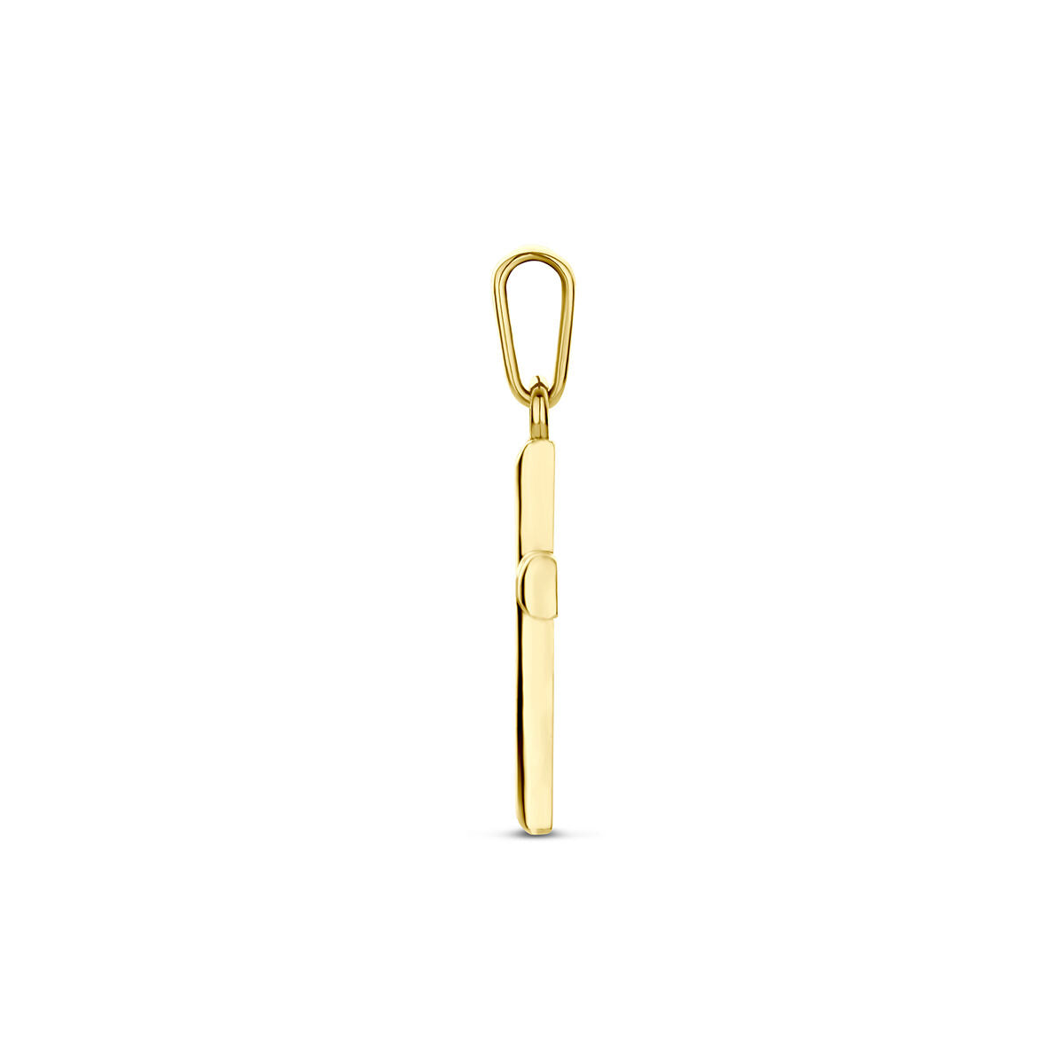 Hanger kruis 9K geelgoud 14,5 mm