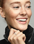 Pandora Sparkling Twisted Lines Ring 190892CZ