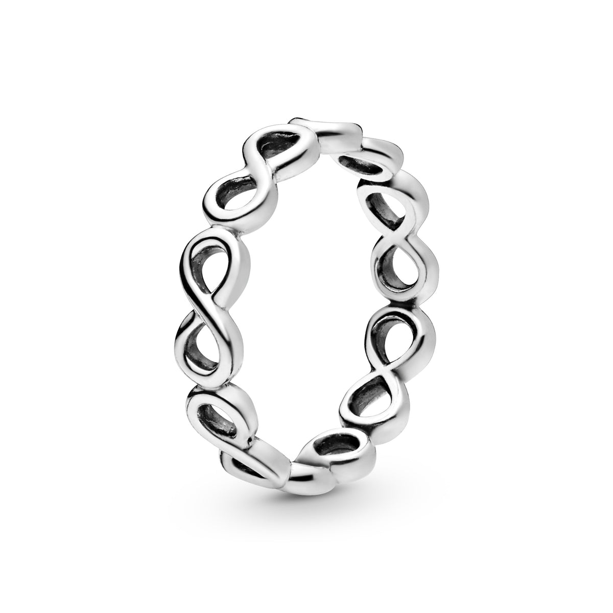 Pandora Eenvoudige Oneindigheid Bandring zilver