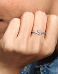 Pandora Two Sparkling Hearts Ring 191023CZ, exclusief en kwalitatief hoogwaardig. Ontdek nu!