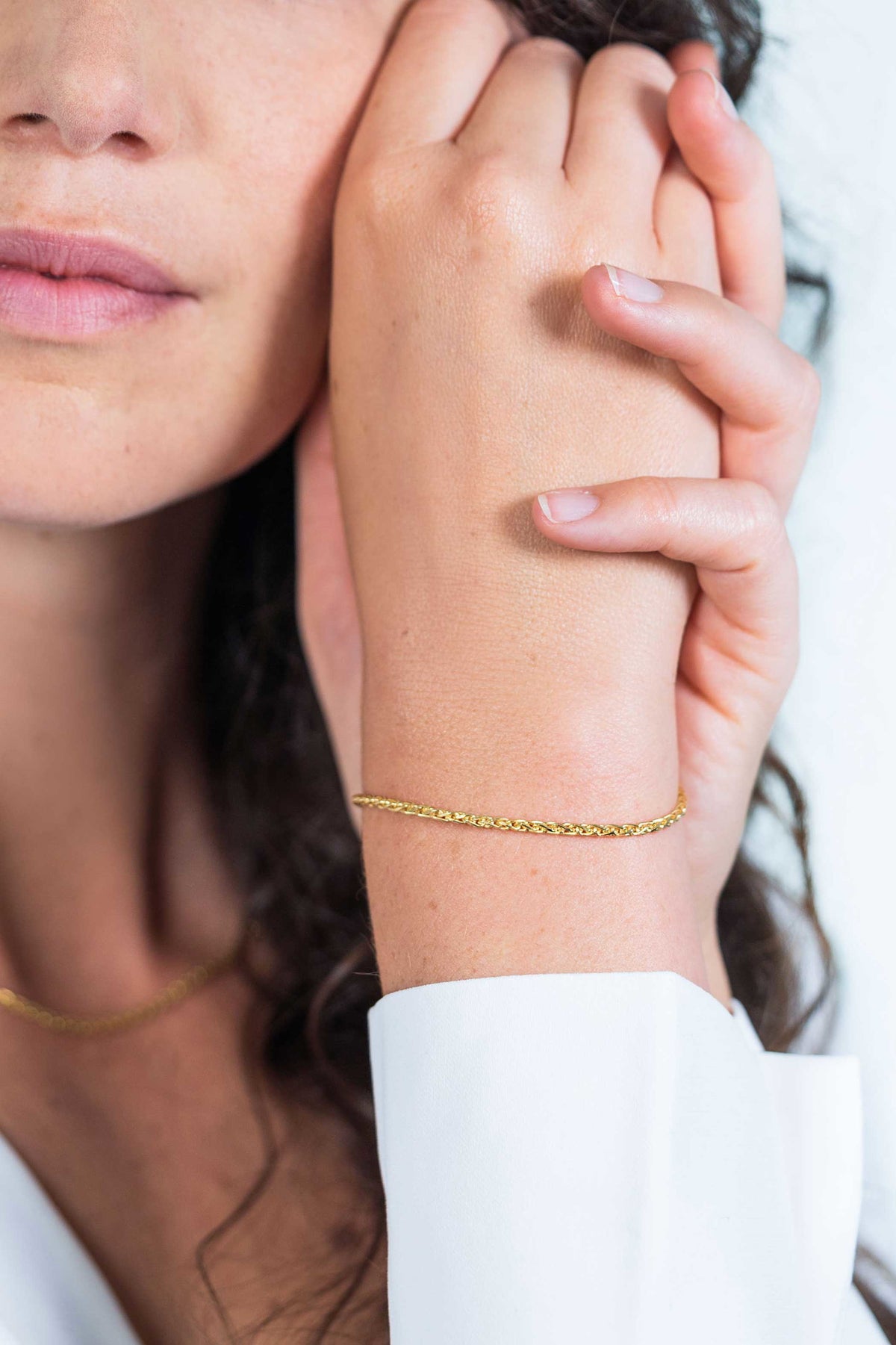 ZINZI Verguld Zilveren Armband ZIA1931G
