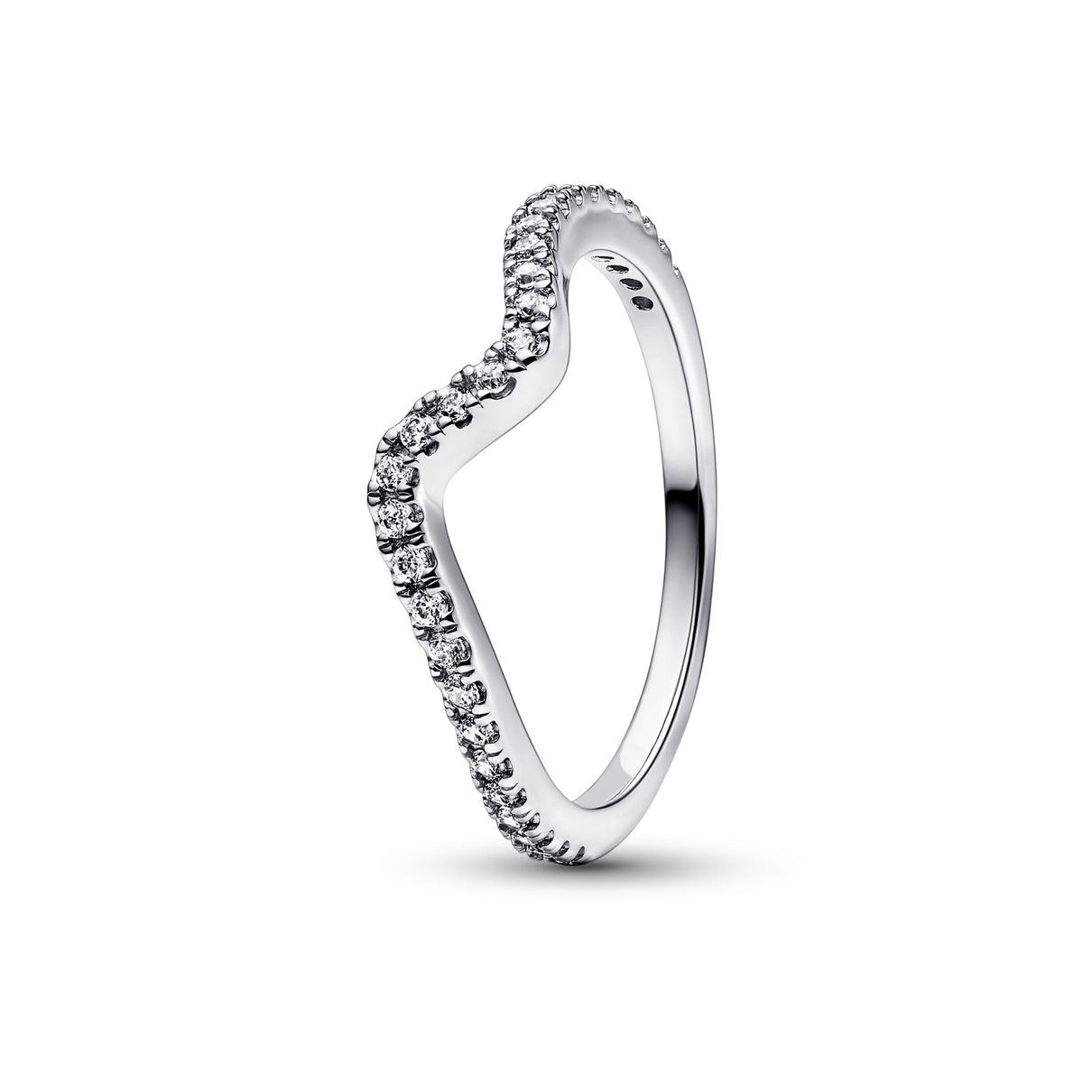 Pandora Sprankelende Golf Ring zilver