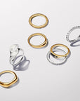 Pandora ME Textuur & Stenen Ring 193322C01 - PansiteNederland.nl