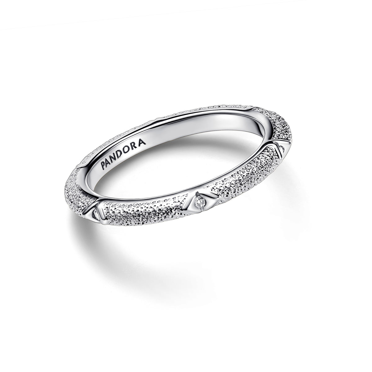 Pandora ME Textuur & Stenen Ring zilver 193322C01