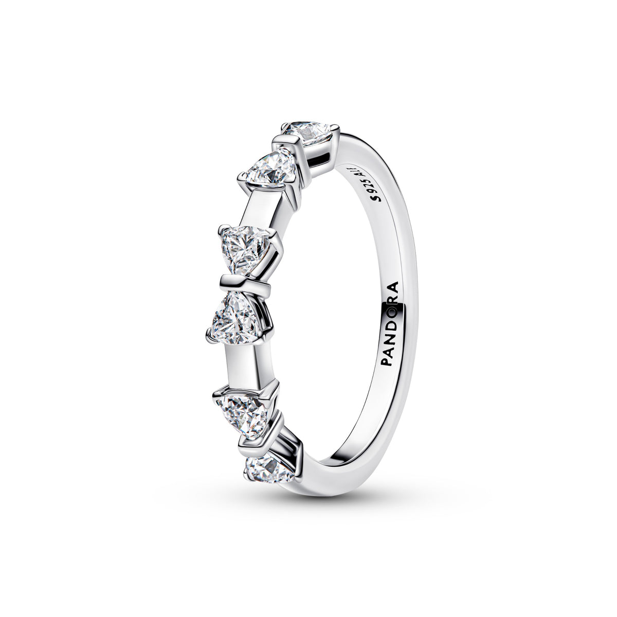 Pandora Strikkenring zilver