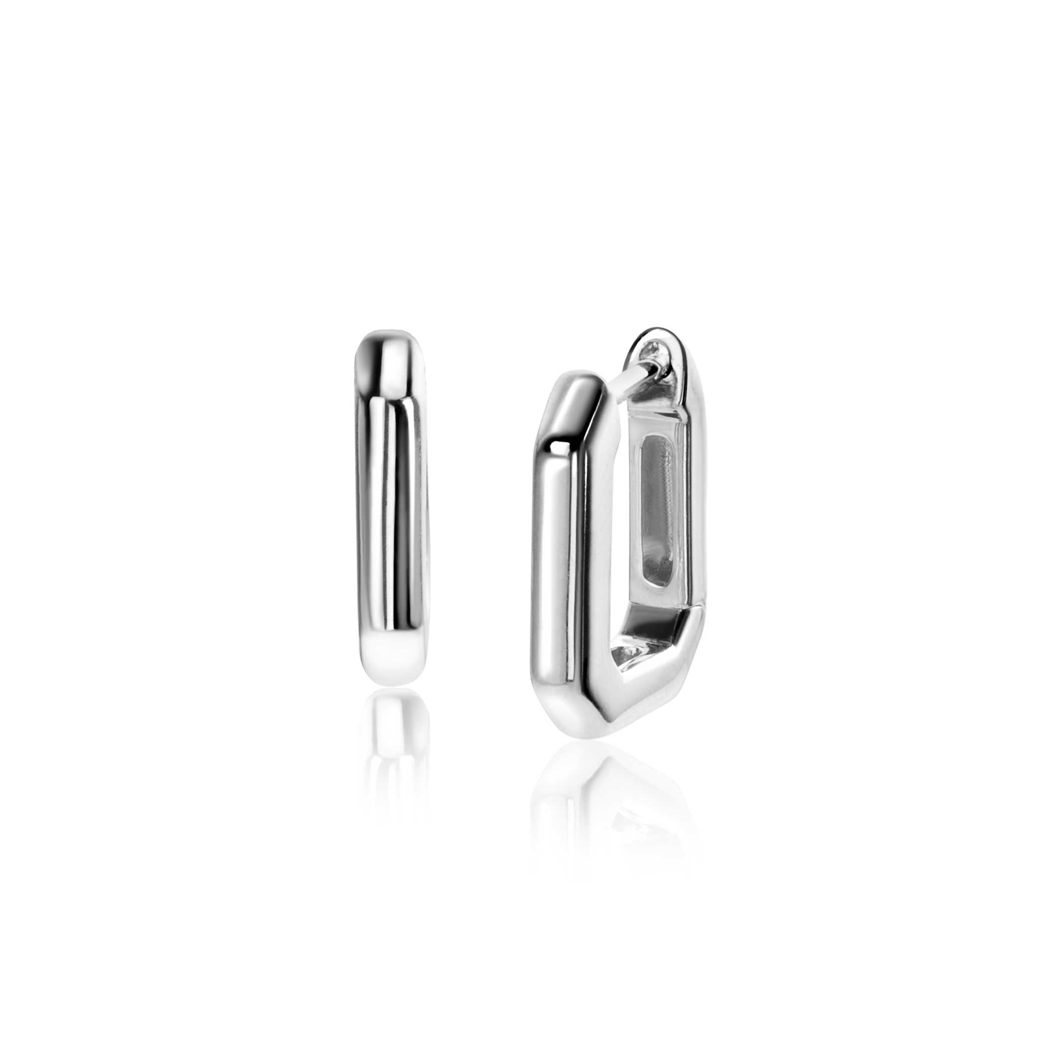 ZINZI Zilveren Oorbellen 16mm - ZIO2495
